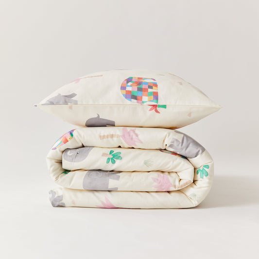 Kabode x Elmer Duvet Cover & Pillowcase