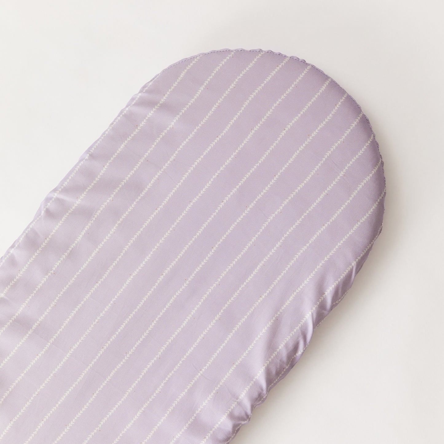 Vine Lilac Organic Cotton Fitted Sheet