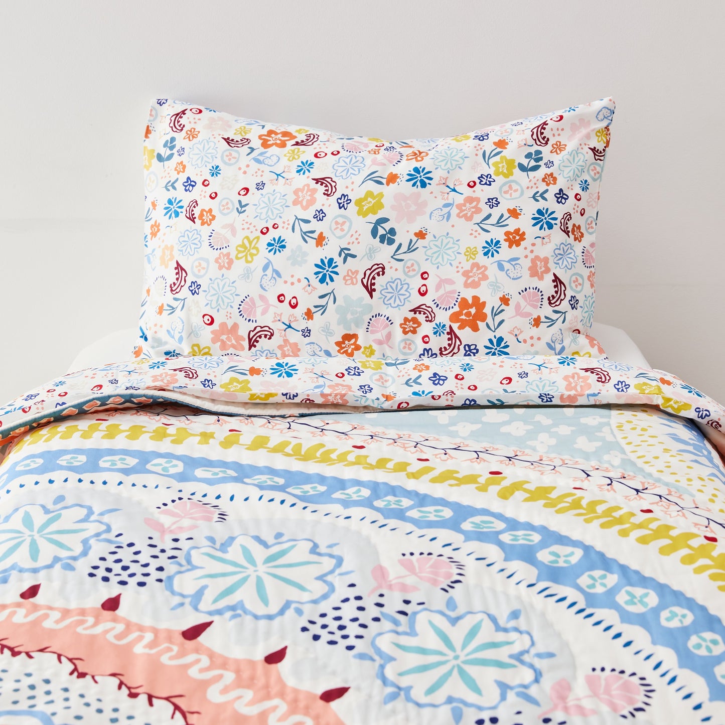 Floral Organic Cotton Quilt