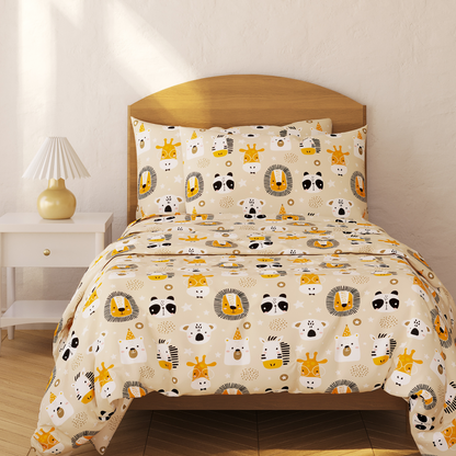 Wildlife Organic Cotton Duvet Cover & Pillowcase