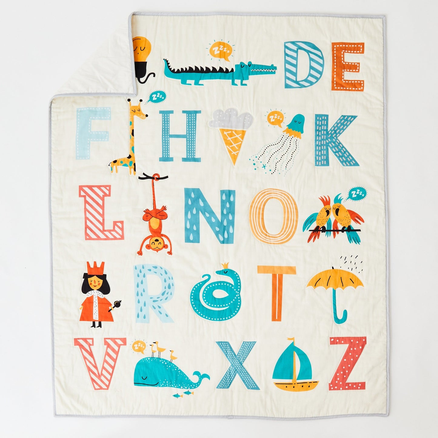 Alphabet Organic Cotton Quilt