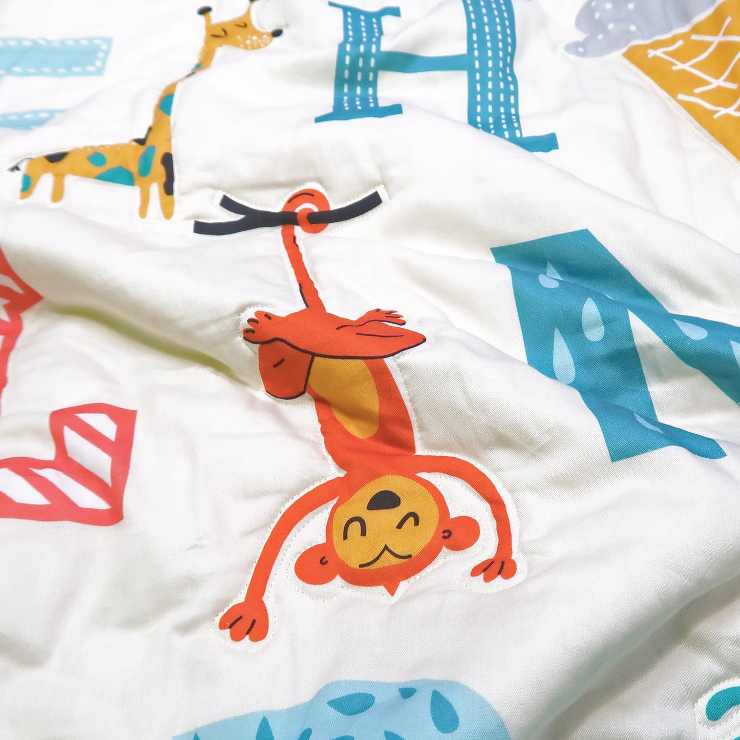 Alphabet Organic Cotton Quilt