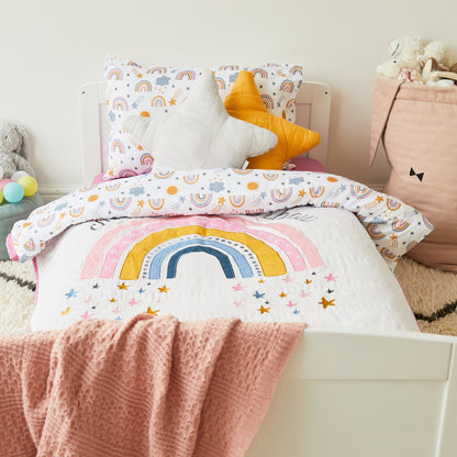 Rainbow Organic Cotton Quilt