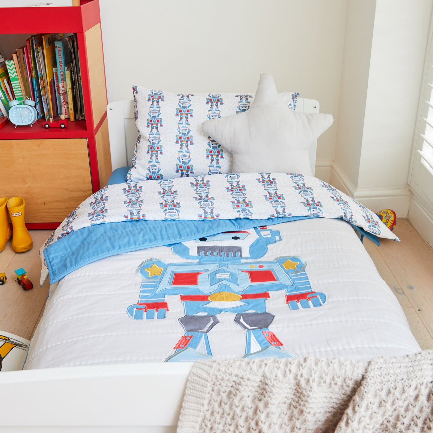 Robot Organic Cotton Quilt